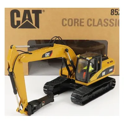 Dm-models Caterpillar Cat320d Pásový bagr se sbíječkou 1:50, žlutá