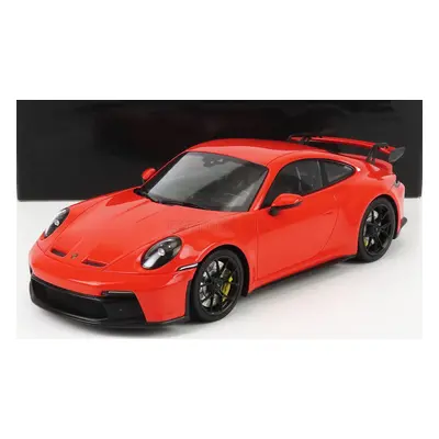 Minichamps Porsche 911 992 Gt3 Coupe 2021 - Black Wheels 1:18 Orange