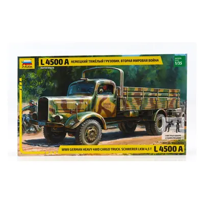 Zvezda Mercedes benz L4500f Truck Military 1944 1:35 /