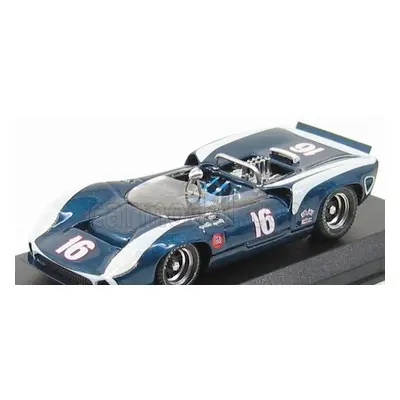 Best-model Lola T70 Spider N 16 Riverside 1967 G.follmer 1:43 Modrá Met Bílá