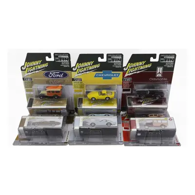 Johnny lightning Chevrolet Set Assortment 6 Pieces 1:64 Různé