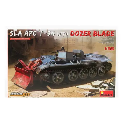 Miniart Tank Sla Apc T54 With Dozer Blade 1:35 /