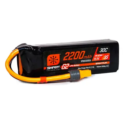 Spektrum Smart G2 LiPo 11.1V 2200mAh 30C IC3