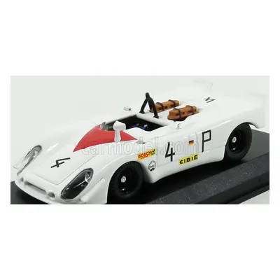 Best-model Porsche 908/02 Flunder N 4 2nd 1000km Nurburgring 1969 Stommelen - Herrmann 1:43 Bílá