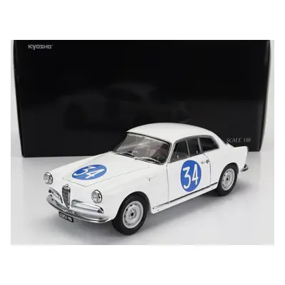 Kyosho Alfa romeo Giulietta Sv Sprint Veloce N 34 1:18, bílá