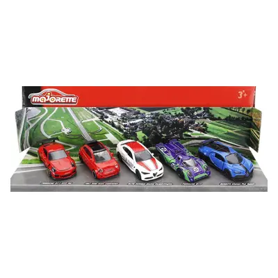 Majorette Porsche Set pěti modelů 1:64