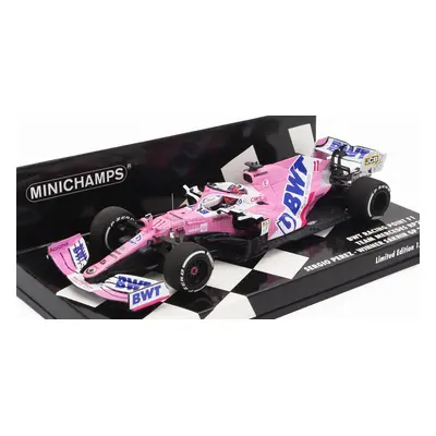 Minichamps Mercedes bwt F1 Rp20 Sportpesa Racing Point N 11 1:43, růžová