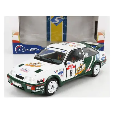 Solido Ford england Sierra Cosworth Rs500 N 8 Rally Tour De Corse 1988 Auriol 1:18 Bílá Zelená