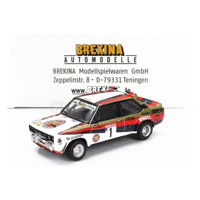 Brekina plast Fiat 131 Abarth N 1 1:87, bílá