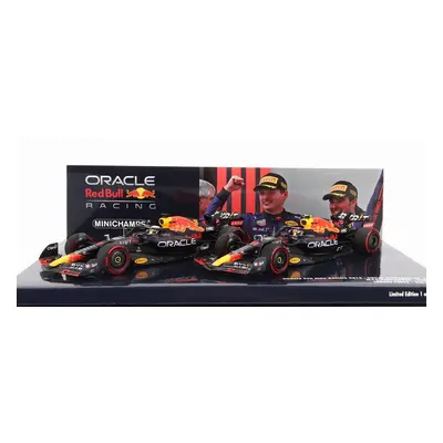 Minichamps Red bull F1 Set dvou modelů 1:43, tmavě modrá