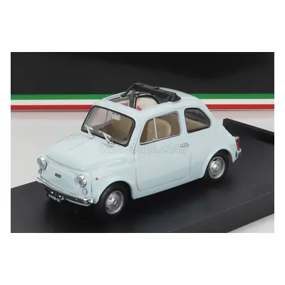 Brumm Fiat 500r Tetto Aperto 1972 1:43 Azzurro Chiaro