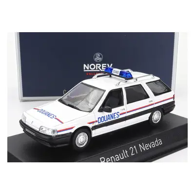 Norev Renault R21 Nevada Sw Station Wagon Douanes 1993 1:43 Bílá