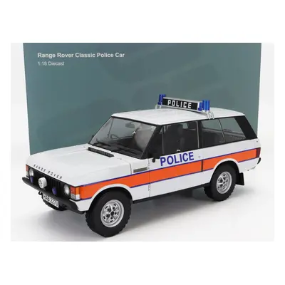 Almost-real Land rover Range Rover Police 1980 1:18 Bílá Oranžová Modrá