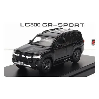 Lcd-model Toyota Land Cruiser Lc300-gr Sport 2022 1:64 Black