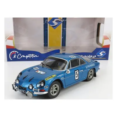 Solido Renault Alpine A110 1600s N 5 Rally Olympia 1972 J.p.nicolas - J.todt 1:18 Blue