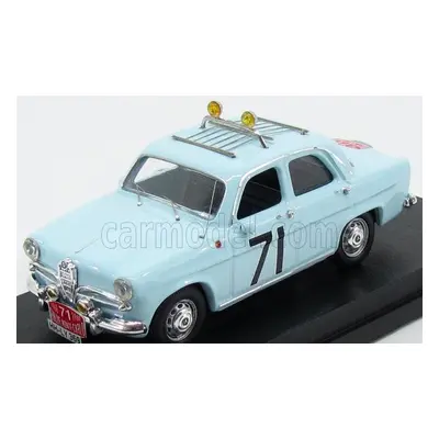 Rio-models Alfa romeo Giulietta Ti N 71 Rally Montecarlo 1960 Loffler - Johansson 1:43 Světle Mo