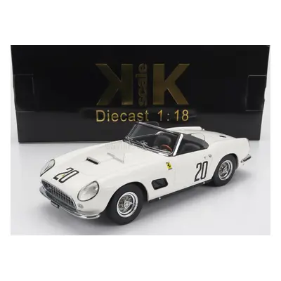 Kk-scale Ferrari 250 Gt Swb 3.0l V12 California Spider Team Nart N 20 1:18, bílá