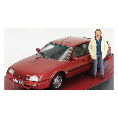 Matrix scale models Citroen Cx Gti Turbo Ii 1986 With Figure Horst S.duisburg 1:43 Red