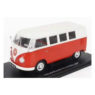 Edicola Volkswagen T1 Kombi Minibus 1960 1:24 Červená Bílá