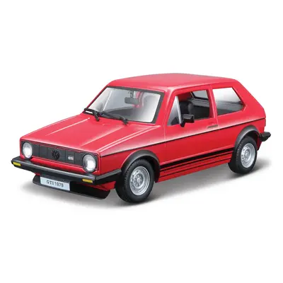 Bburago Volkswagen Golf MK1 GTI 1:24 červená