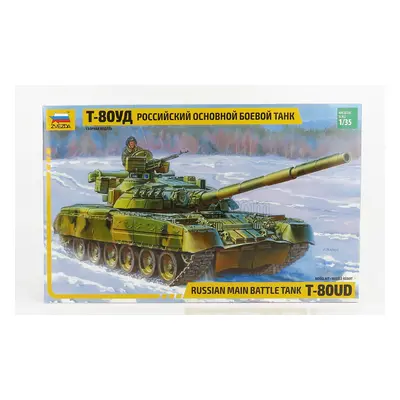 Zvezda Tank T-80ud Military Russian Main Battla 1945 1:35 /