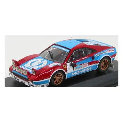 Best-model Ferrari 308 Gr.4 N 1 Targa Florio 1982 Andreut - Biche 1:43 Červená Světle Modrá