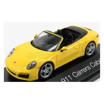 Herpa Porsche 911 991-2 Carrera Cabriolet 2016 1:43 Žlutá