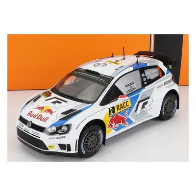 Ixo-models Volkswagen Polo R Wrc Red Bull N 2 Rally Catalunya 2014 1:24, bílá