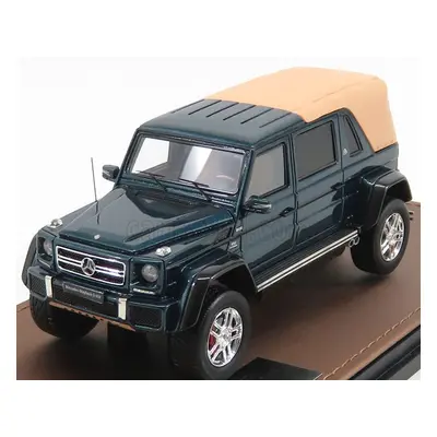 Glm-models Mercedes benz G-class G650 Maybach Close Roof 2017 1:43 Designo Blue Met