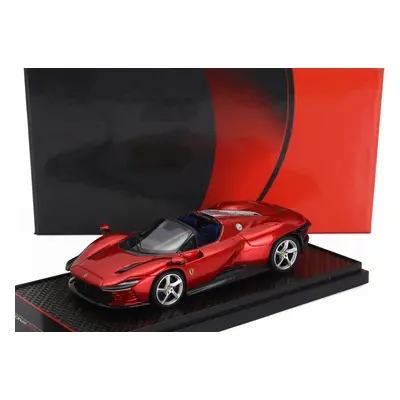 Bbr-models Ferrari Daytona Sp3 Open Roof Icona 2022 1:43 Rosso Metalizzato - Červený Met