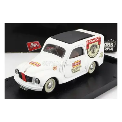 Brumm Fiat 500c Van Fioravanti 1950 1:43 Bílá