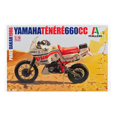 Italeri Yamaha Tenere 600cc N 0 Rally Paris Dakar 1986 1:9 /