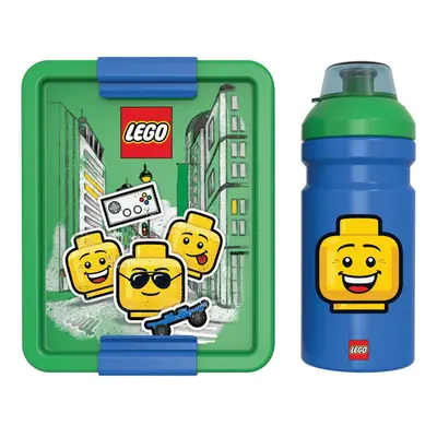 LEGO svačinový set - Iconic Boy modrý