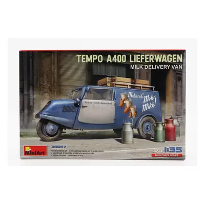 Miniart Tempo A400 Lieferwagen 3-wheels Milk Delivery Van 1962 1:35 /