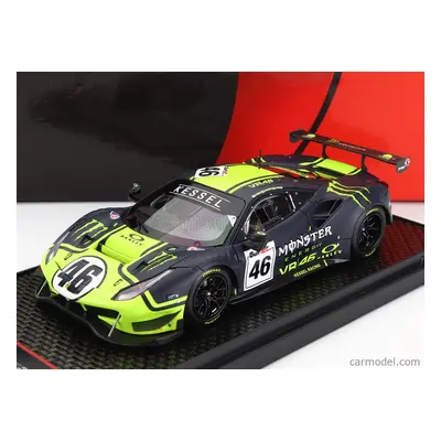 Bbr-models Ferrari 488 Gt3 3.9l Turbo V8 Team Kessel Racing Vr46 N 46 1:43