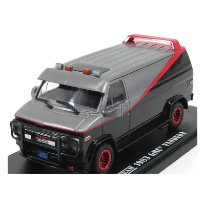 Greenlight GMC Vandura Cargo G.series Van - A-team - 1983 1:43 Černá Červená