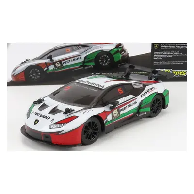 Re-el toys Lamborghini Huracan Gt3 N 5 Racing 2019 1:24 Bílá Zelená Červená