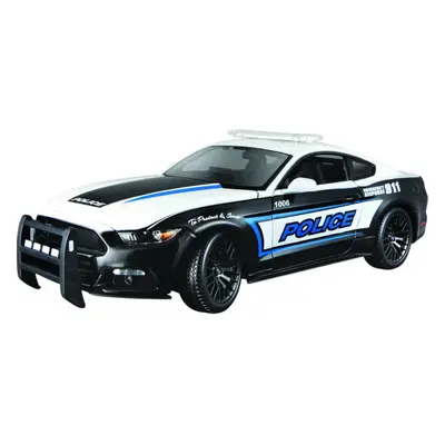 Maisto Ford Mustang GT 2015 1:18 černo-bílá