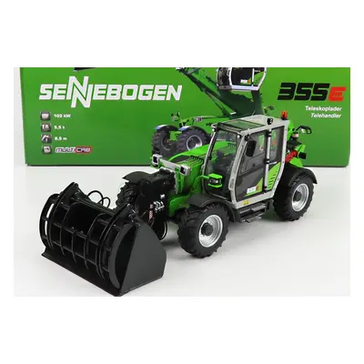 Universal hobbies Sennebogen 355e Telescopic Tractor - Elevatore 1:32 Světle Zelená