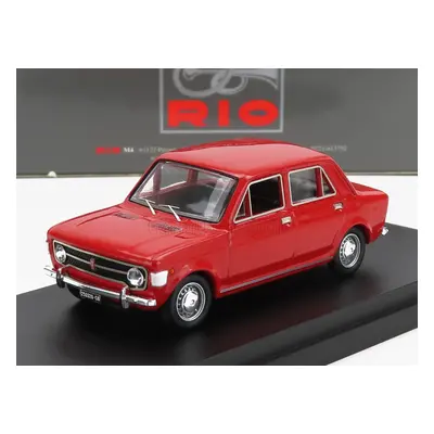 Rio-models Fiat 128 4-door 1969 1:43 Red