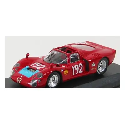 Best-model Alfa romeo 33.2 Sp N 192 Targa Florio 1968 Bianchi Casoni 1:43 Red