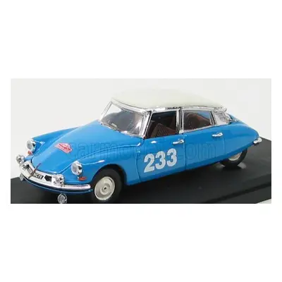 Rio-models Citroen Ds19 N 233 Rally Di Montecarlo 1963 1:43 Světle Modrá Slonová Kost