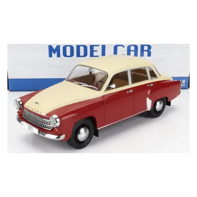 Mcg Wartburg 311 1959 1:18 Červená Beige