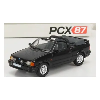 Premium classixxs Ford england Escort Mkiv Cabriolet Open 1986 1:87 Black