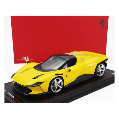 Mr-models Ferrari Daytona Sp3 2022 - Con Vetrina - With Showcase 1:18 Giallo Modena - Žlutá