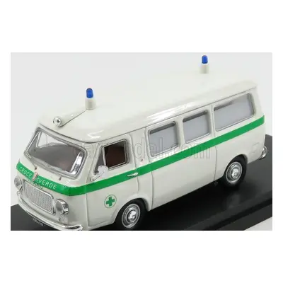 Rio-models Fiat 238 Ambulanza Croce Verde Lugano - Svizzera 1:43 Bílá Zelená