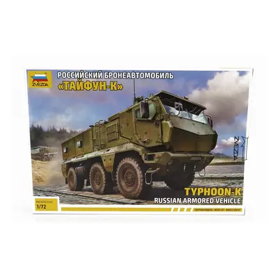 Zvezda Kamaz Typhoon K Military Tank Truck 2014 1:72 /