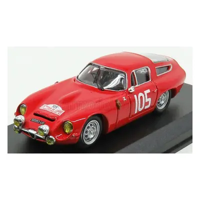 Best-model Alfa romeo Tz1 N 105 2nd Rally Tour De Corse 1964 Rolland - G.augias 1:43 Red