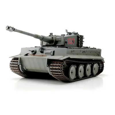 TORRO tank 1/16 RC Tiger I IR - zimní kamufláž světle šedá