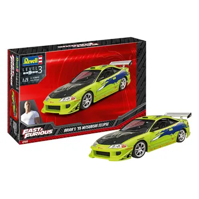 Revell Mitsubishi Eclipse 1995 (Rychle a zběsile) (1:25)